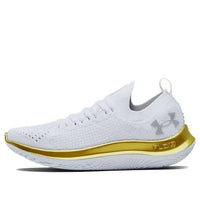 (WMNS) Under Armour Flow Velociti SE Metallic 'White Metallic Gold' 3025256-100