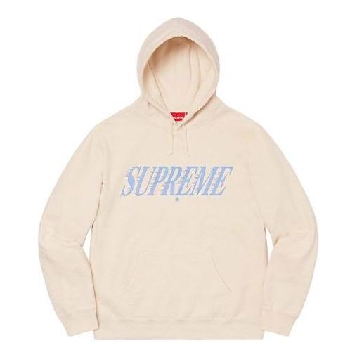 Supreme Crossover Hooded Sweatshirt 'Beige Blue' SUP-SS20-557