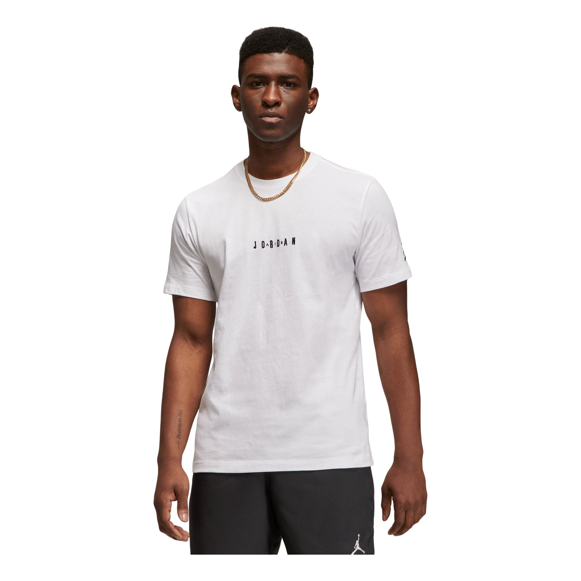 Air Jordan Word mark T-Shirt 'White' DM3182-100