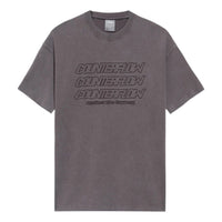 Li-Ning Counterflow Triple Logo T-shirt 'Dark Grey' AHSS563-5