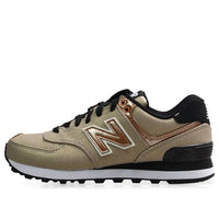 (WMNS) New Balance 574 Black/Gold WL574SFF