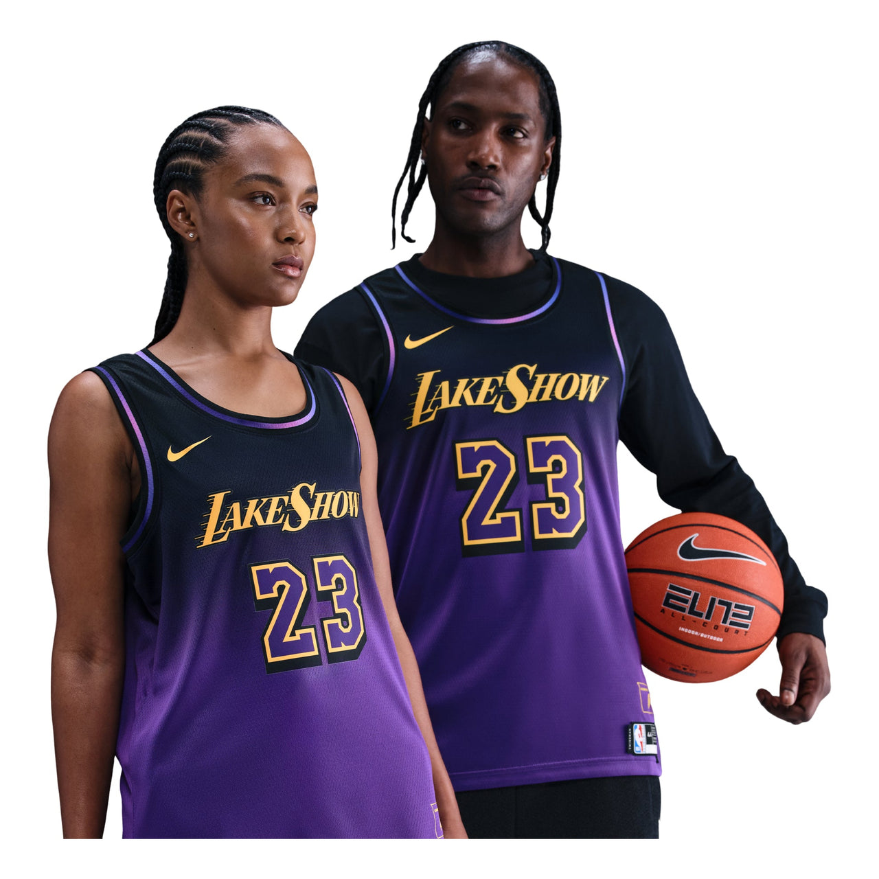 Nike Los Angeles Lakers 2024/25 City Edition Jersey 'Lebron James' FQ4346-504