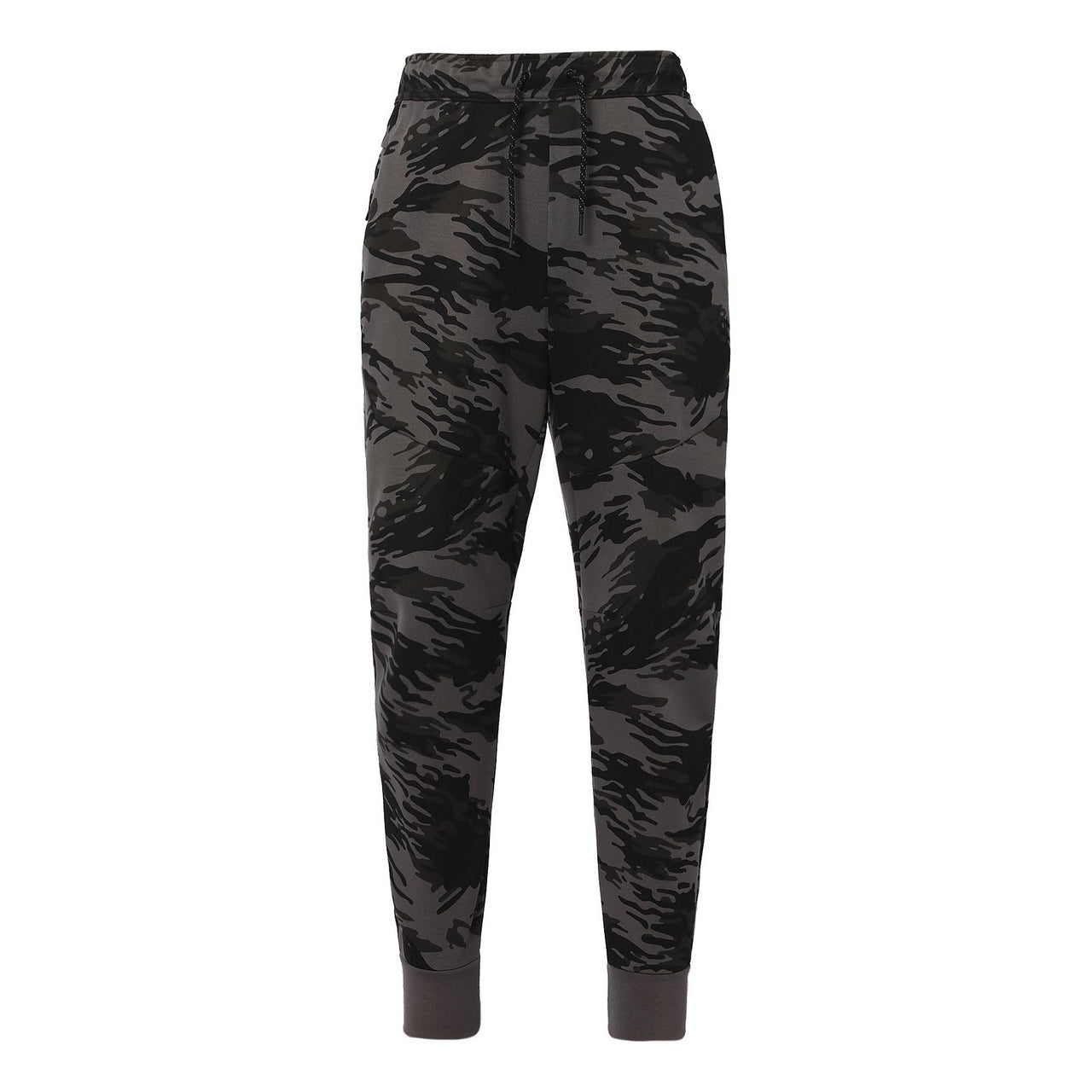 Nike Tech Fleece Camouflage Printing Casual Bundle Feet Long Pants Iron gray CU4498-068