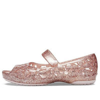 (PS) Crocs Isabella Flower Flat 205461-6PI
