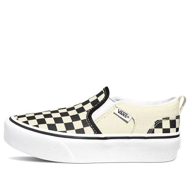 Vans Asher Platform 'Black White' VN0A4UVT5GX