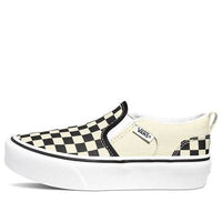 Vans Asher Platform 'Black White' VN0A4UVT5GX