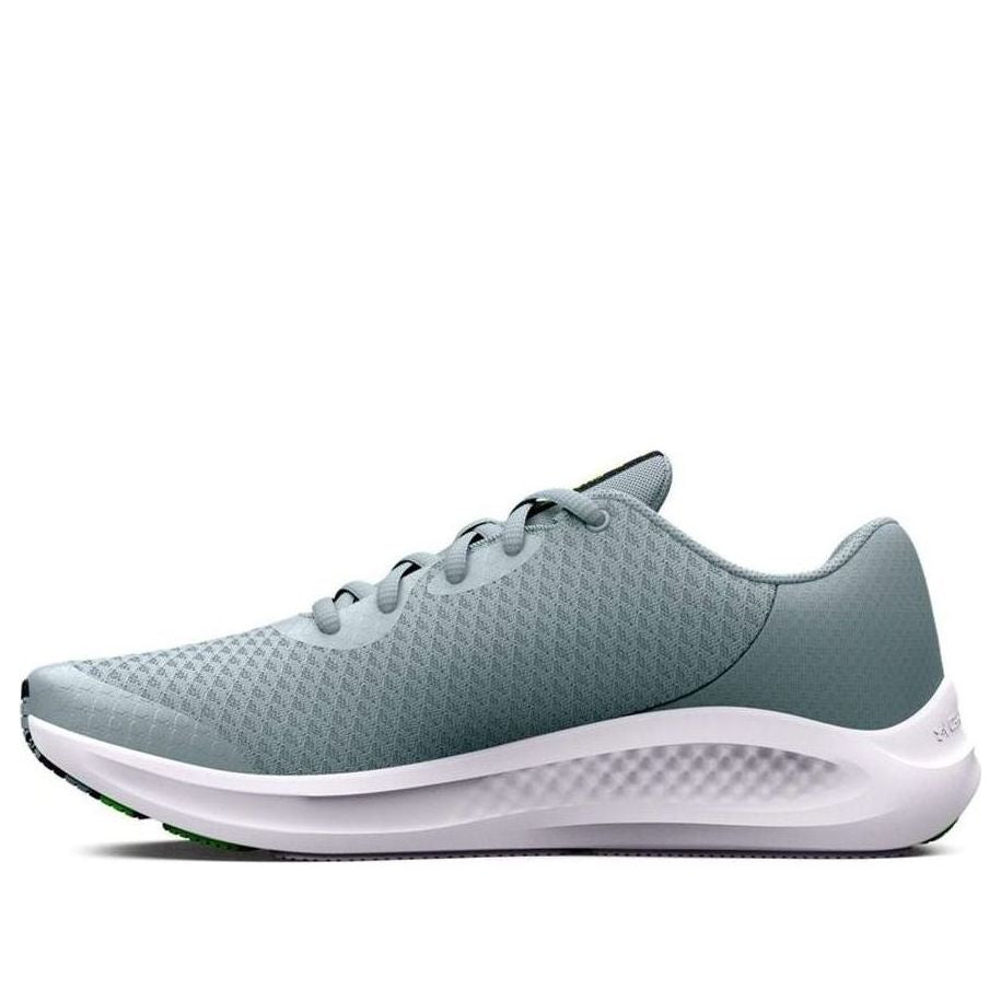 (GS) Under Armour Charged Pursuit 3 'Harbor Blue Lime' 3024987-402