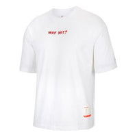 Air Jordan Men's Why Not Series Short Sleeve White CW4258-100