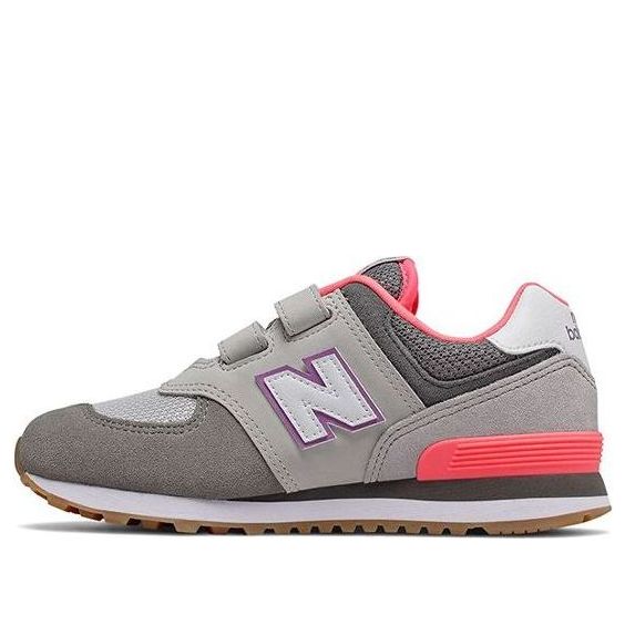 New Balance 574Core Plus Grey Pink Toddler 'Grey Pink' YV574SOC