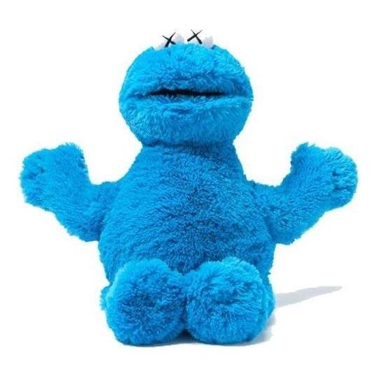UNIQLO x KAWS x Sesame Street Cookie Monster Plush KAWS-FW18-006