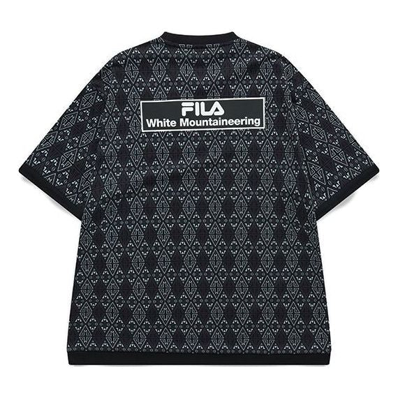 FILA FUSION x White Mountaineering Tee T11M127112F-BK