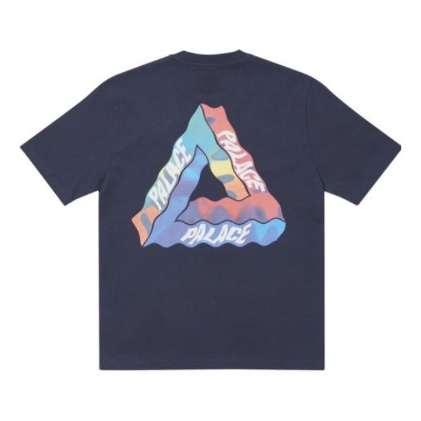 Palace SS22 Tri-visions T-shirt 'Navy' P22TS338
