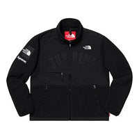 Supreme x The North Face Arc Logo Denali Fleece Jacket 'Black White' SUP-SS19-545