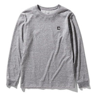 THE NORTH FACE L/S Small Box Logo Tee Long Sleeves Japanese version Gray NT32041-Z