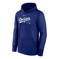 Nike Therma MLB Los Angeles Dodgers Authentic Collection Practice Pullover Hoodie 'Royal' NAC311L6LD-J37