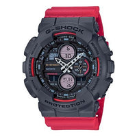 CASIO G-Shock Analog-Digital 'Red' GA-140-4APR