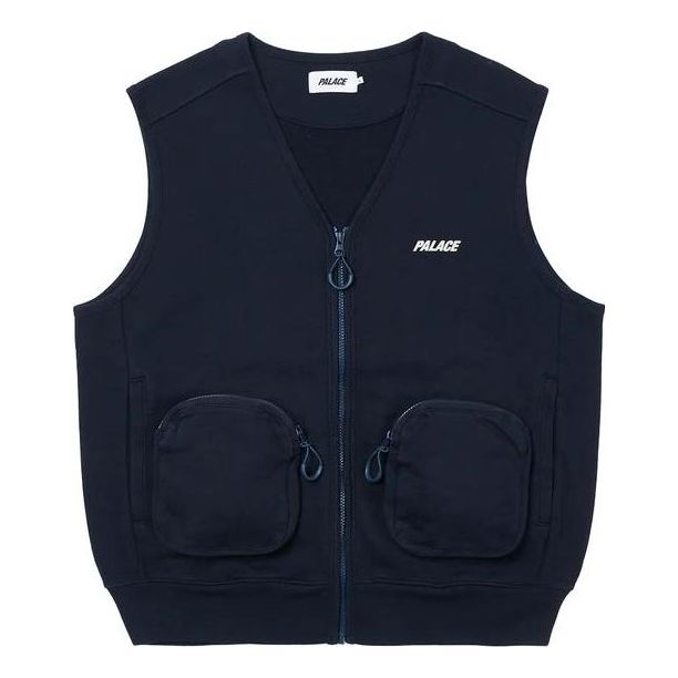 Palace London Sweat Gilet 'Navy' P22CS210