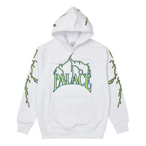 PALACE Flash Pattern Unisex White P20HD019