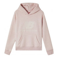 (WMNS) New Balance Knit hooded Fleece Lined Pink AWT93579-CS1