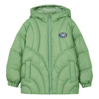 (GS) Skechers Casual Woven Down Jacket 'Green' L423B040-02SH