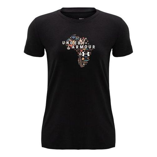 (WMNS) Under Armour L4L Map Training Sports Black 1356753-001