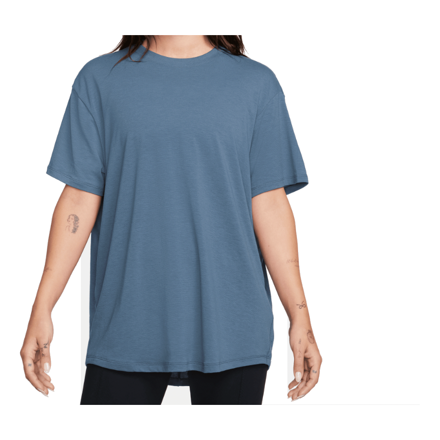 (WMNS) Nike One Relaxed Dri-FIT Short-Sleeve Top 'Diffused Blue' FN2814-491