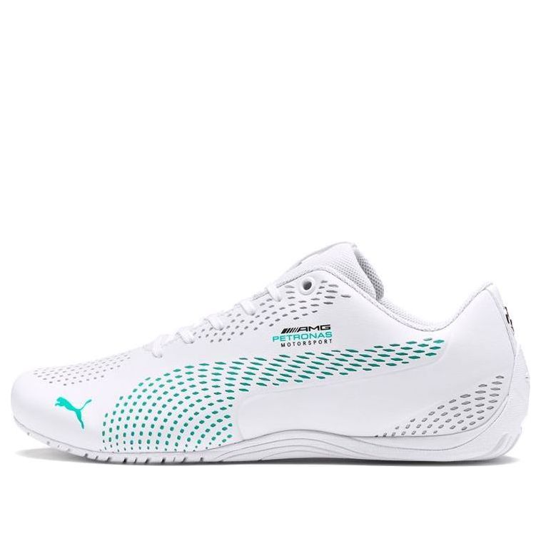 PUMA Mapm Drift Cat 5 Ultra Ii White/Green Low sneakers 306445-04