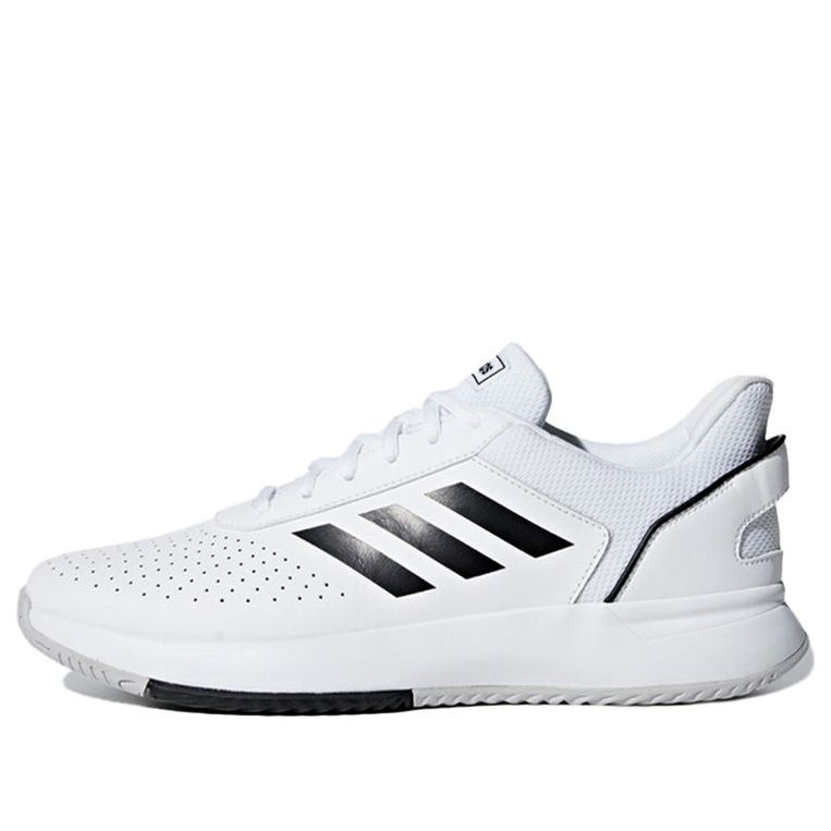 adidas neo Courtsmash White/Black F36718