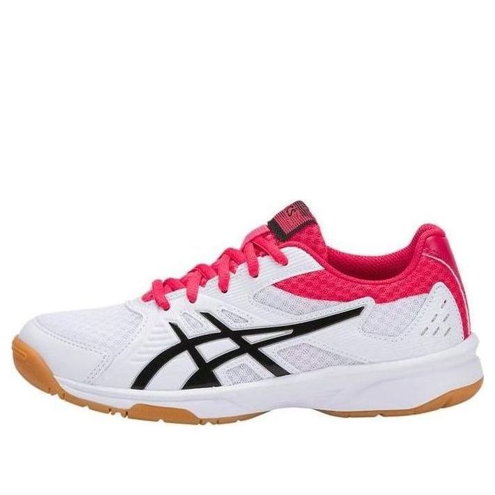 (GS) ASICS Upcourt 3 White/Red 1074A005-103
