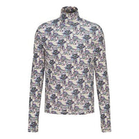 Men's DIOR x KENNY SCHARF Crossover FW21 High Collar Printing Long Sleeves Multicolor 193J641A0712-C084