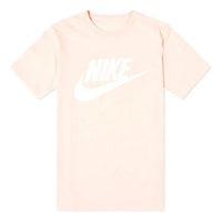 Nike Futura Icon Tee Logo Printing Short Sleeve Pink AR5004-664