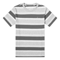 Nike Stripe Casual Short Sleeve Gray White Stripe Graywhite CQ5297-050