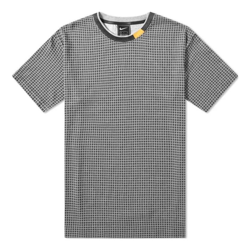 Nike Tech Pack Grid T-shirt 'Black Summit White Orange' AR1592-010