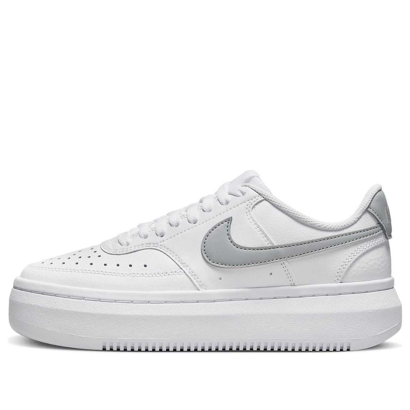 (WMNS) Nike Court Vision Alta 'White Metallic Platinum' DM0113-101
