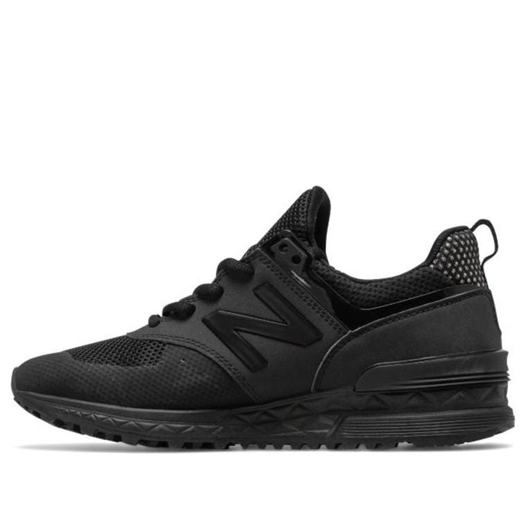 (WMNS) New Balance 574 Series Sport Sneakers Black WS574BKG