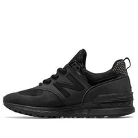 (WMNS) New Balance 574 Series Sport Sneakers Black WS574BKG