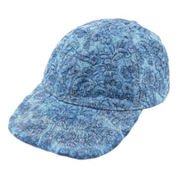 Off-White Floral-Embroidered Denim Cap OMLB041S23DEN0054600
