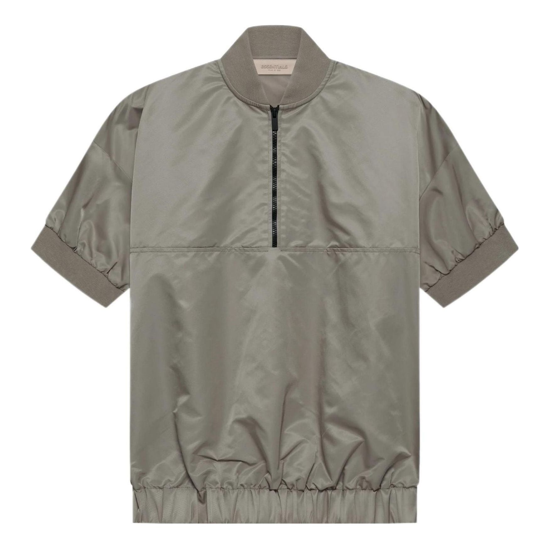 Fear of God Essentials Half Zip Pullover 'Deser Taupe' FOG-SS22-244