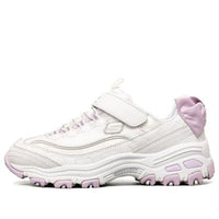 (PS) Skechers Girls Low-Running Shoes KIDS White/Purple 302505L-WLV