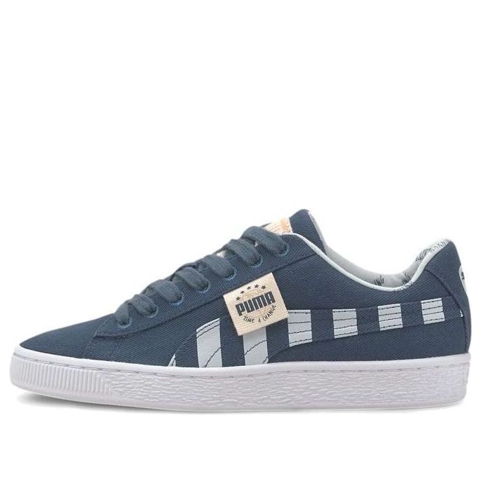 (GS) PUMA Basket Canvas 'TIme 4 Change - Dark Denim' 372862-02
