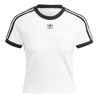 (WMNS) adidas Always Original T-Shirt Asia Sizing 'White Black' IC8808