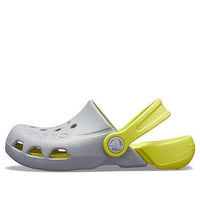 Kids Crocs Classic clog Sports sandals 'Grey Green' 10400-06T