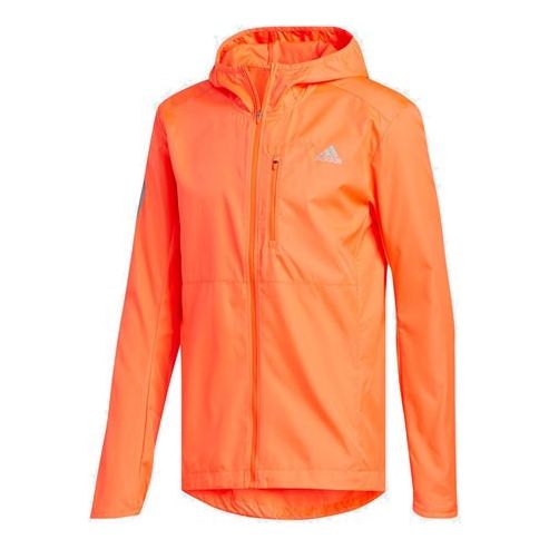 adidas Sports Running Jacket Orange Red FM6926