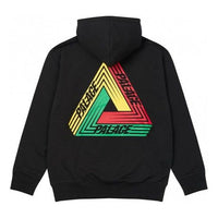 PALACE Triangle Logo hooded Long Sleeves Unisex Black P19HD085