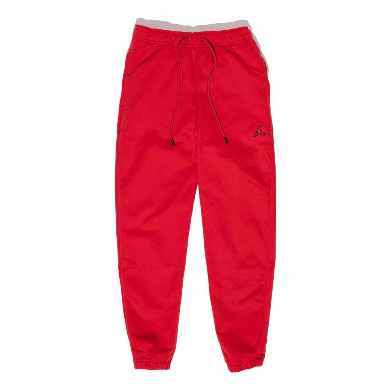 Men's Air Jordan Essentials Solid Color Logo Printing Drawstring Lacing Bundle Feet Sports Pants/Trousers/Joggers Red DA9820-687