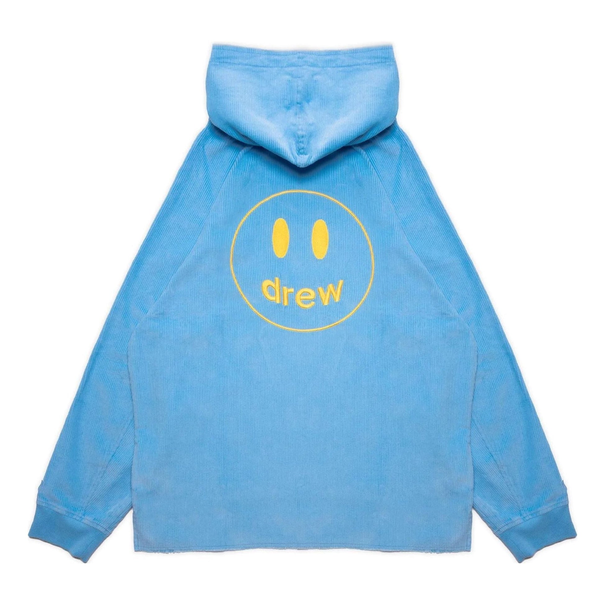 Drew House Corduroy Hoodie 'Pacific Blue' DR-SS22-402