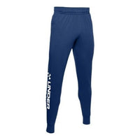 Under Armour Sportstyle Cotton Graphic Joggers 'Navy White' 1329298-449