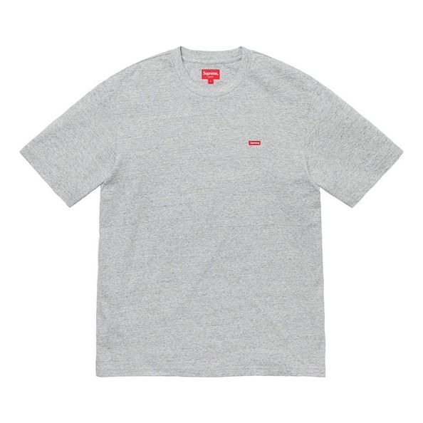 Supreme FW19 Week 1 Small Box Tee Short Sleeve Unisex Gray SUP-FW19-416