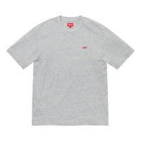 Supreme FW19 Week 1 Small Box Tee Short Sleeve Unisex Gray SUP-FW19-416