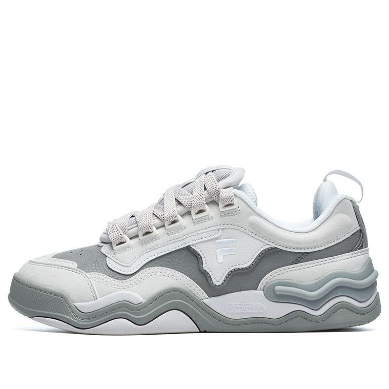 (WMNS) FILA FUSION Kick Sneakers 'White Grey' T12W242203FNA